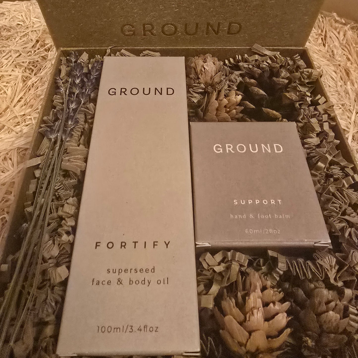 Ground Wellbeing 'Soothe & Protect' Gift Box