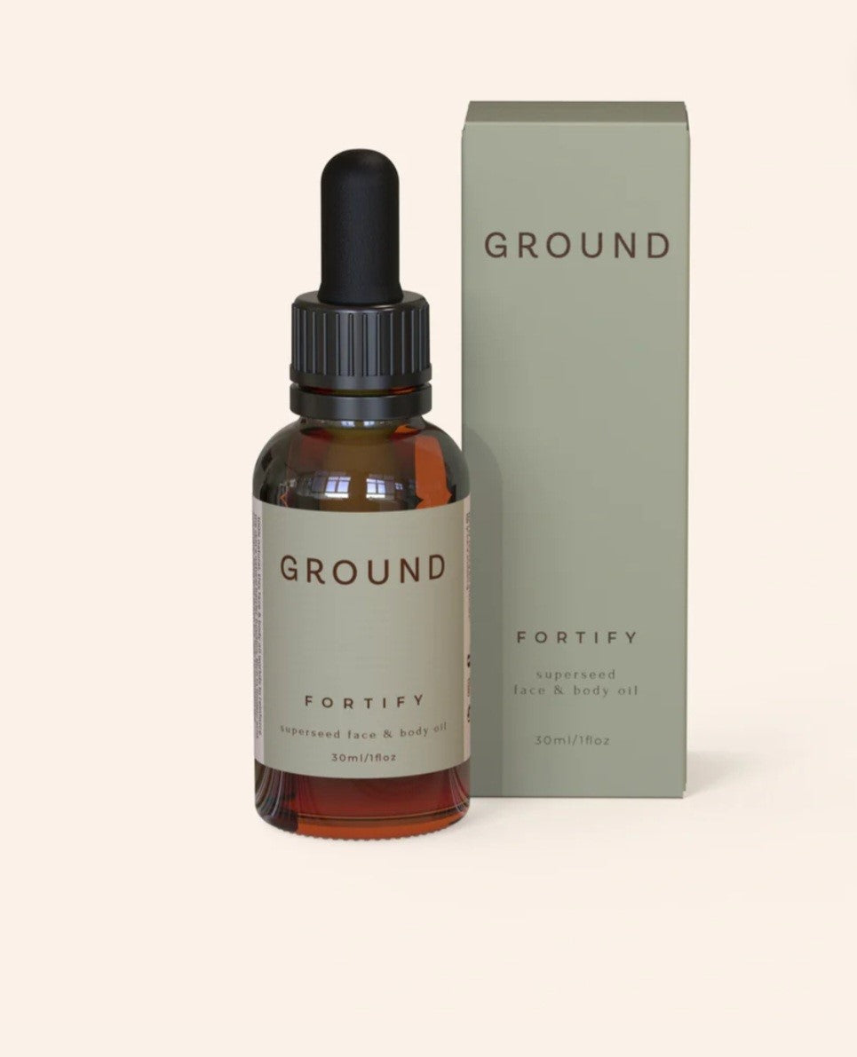Ground Wellbeing Fortify Face & Body Oil 30ml specially formulated for Cancer Patients