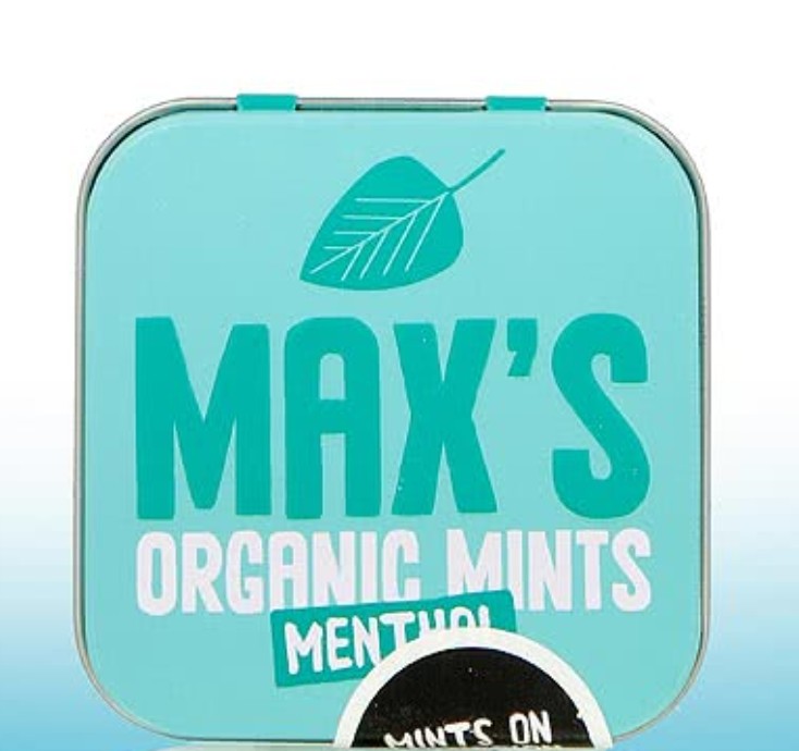 Max's Organic Menthol Mints