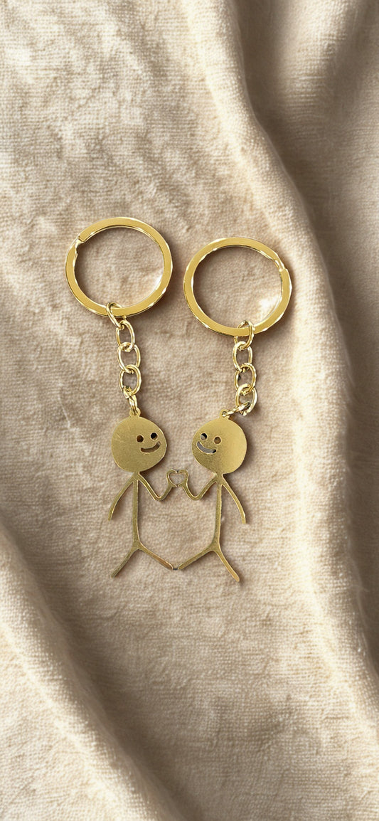 Two Hearts make One Keyring