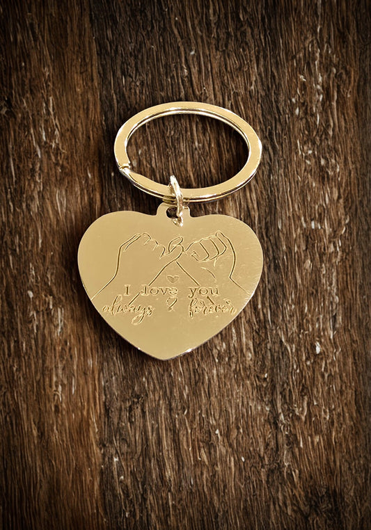 Heart Keyring