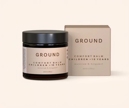 Ground Wellbeing Comfort Balm for Children 10 years plus for a calming soothing effect