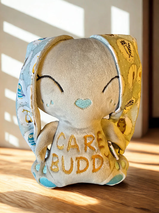 Care Buddy Bunny for Kids/Teens going through Cancer or Serious Illness to offer Care and Love and lots of cuddles. 