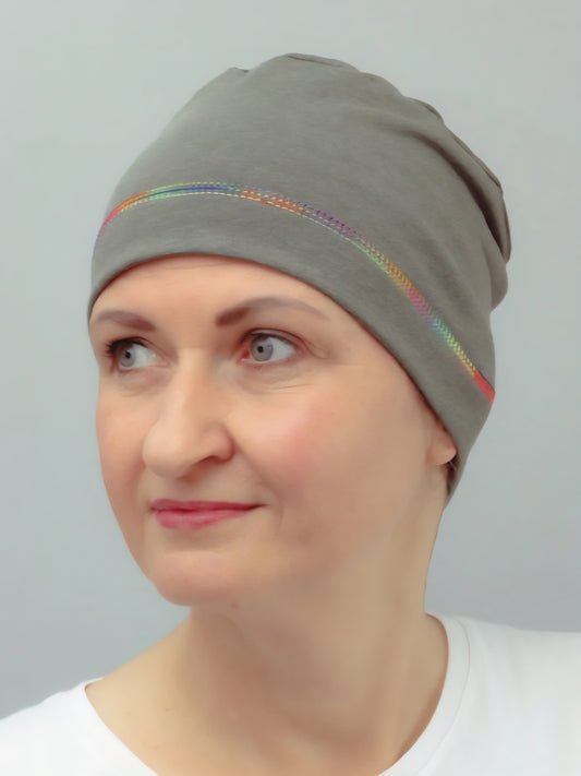 Cotton Sleep Cap for women going through Chemo suffering hair loss