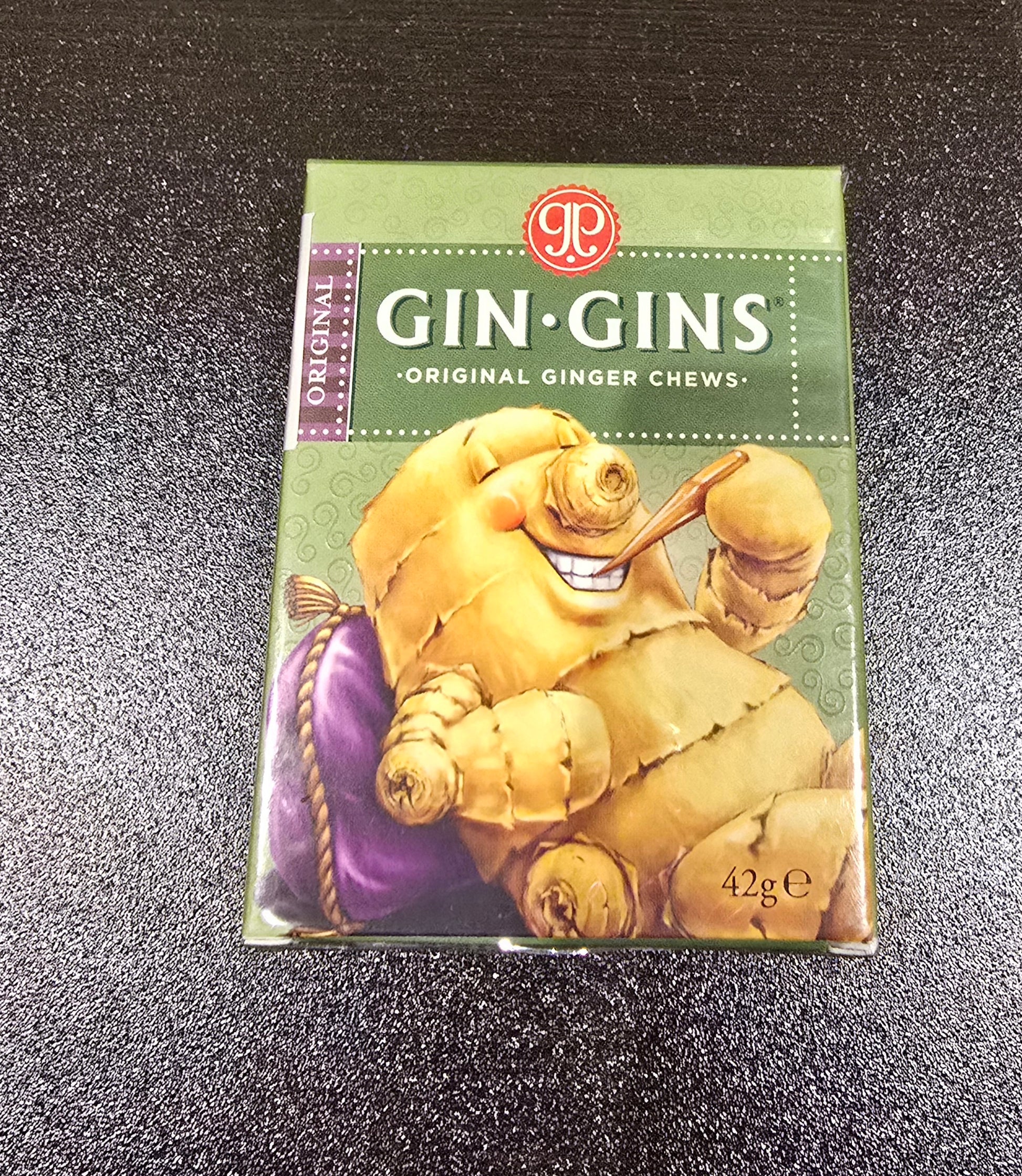 Gin Gin Ginger Chews for upset stomach