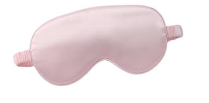 Pink Satin Eye Mask