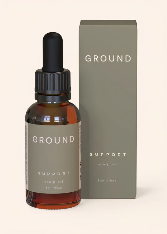 Ground Wellbeing Scalp Oil specially formulated for Oncology Patients