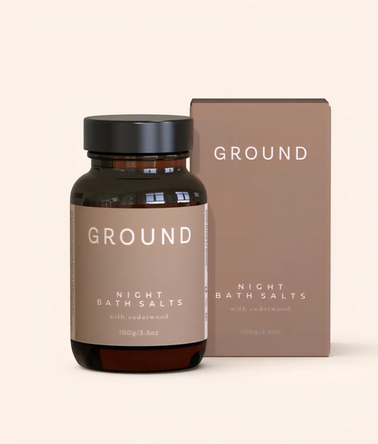 Ground Wellbeing Night Bath Salts