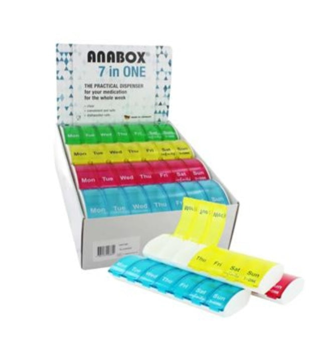 Compact 7 Day Pill Organizer